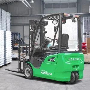**SOLD-MORE ON THE WAY** FBT20P Hangcha Lithium-ion Sit-Drive 3-Wheel Forklift 4,000lb Capacity *In-Stock*