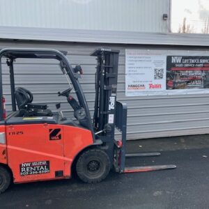 2018 TAILIFT ZFB25 ELECTRIC 4-WHEEL FORKLIFT 36-VOLT (GOOD BATTERY)