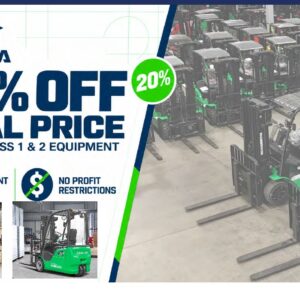 FALL SALE: CLASS 1&2 LI-ION 20% OFF PROMOTION THROUGH NOVEMBER!