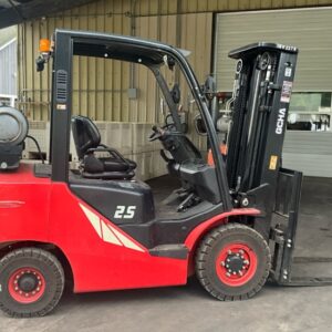 2022 HANGCHA FP25 5000LB CAPACITY FORKLIFT 185" 3-STAGE MAST W/SIDE SHIFT SOLID TIRES $17,900.00 (QTY-2 AVAILABLE)